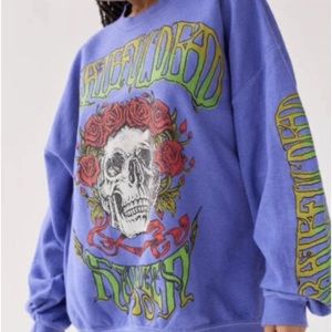 Urban Outfitters Oversized Grateful Dead Sweatshirt